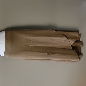 Green mid calf skirt